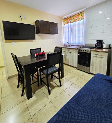 Apartment in Tehuacan | 2 double bedrooms, WiFi and equipped kitchen