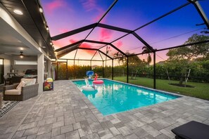 Piscine chauffée
