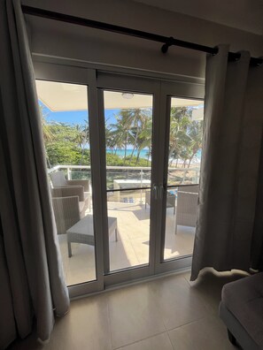 Vue depuis l’hébergement 