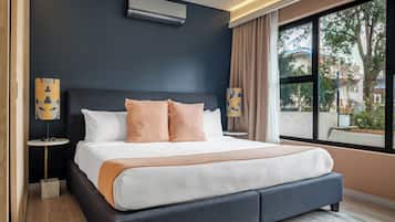 Habitació Comfort | Cobrellits, caixa forta a l'habitació i cortines opaques