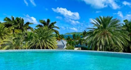 Oceanview 3-bedroom Atlantic Breeze Villa, Antigua & Barduda, Willikies AC, WiFi