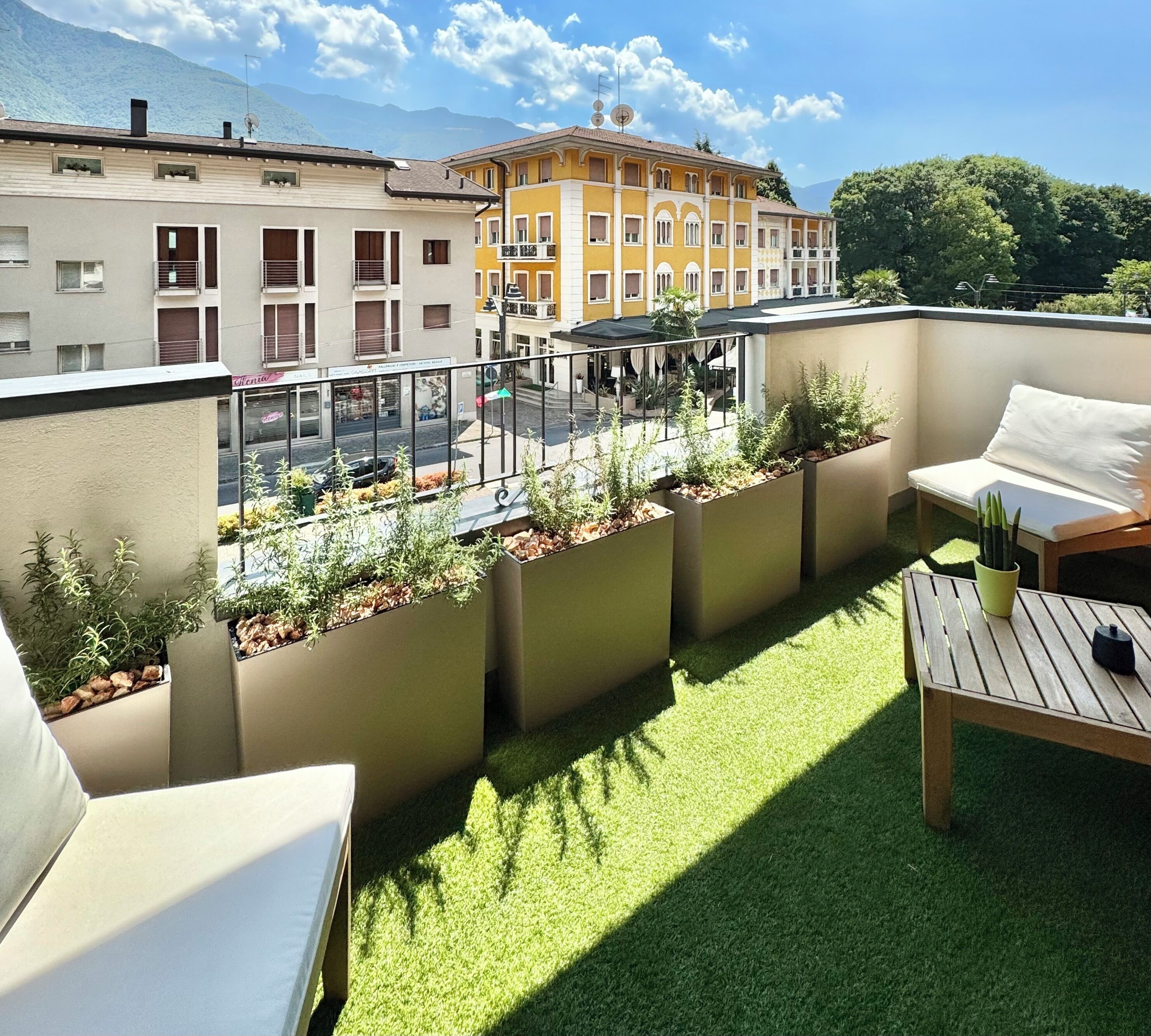 Enceinte de l’hébergement