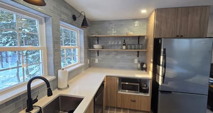 Charming apartment with 1 bedroom and AC, WiFi in Enfield. Lake views!