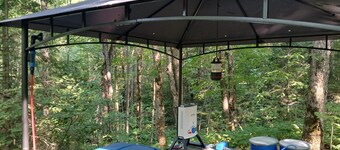 Brand New Dream Den Bunkie for Two with Canoe, River Access, and Scenic Trails