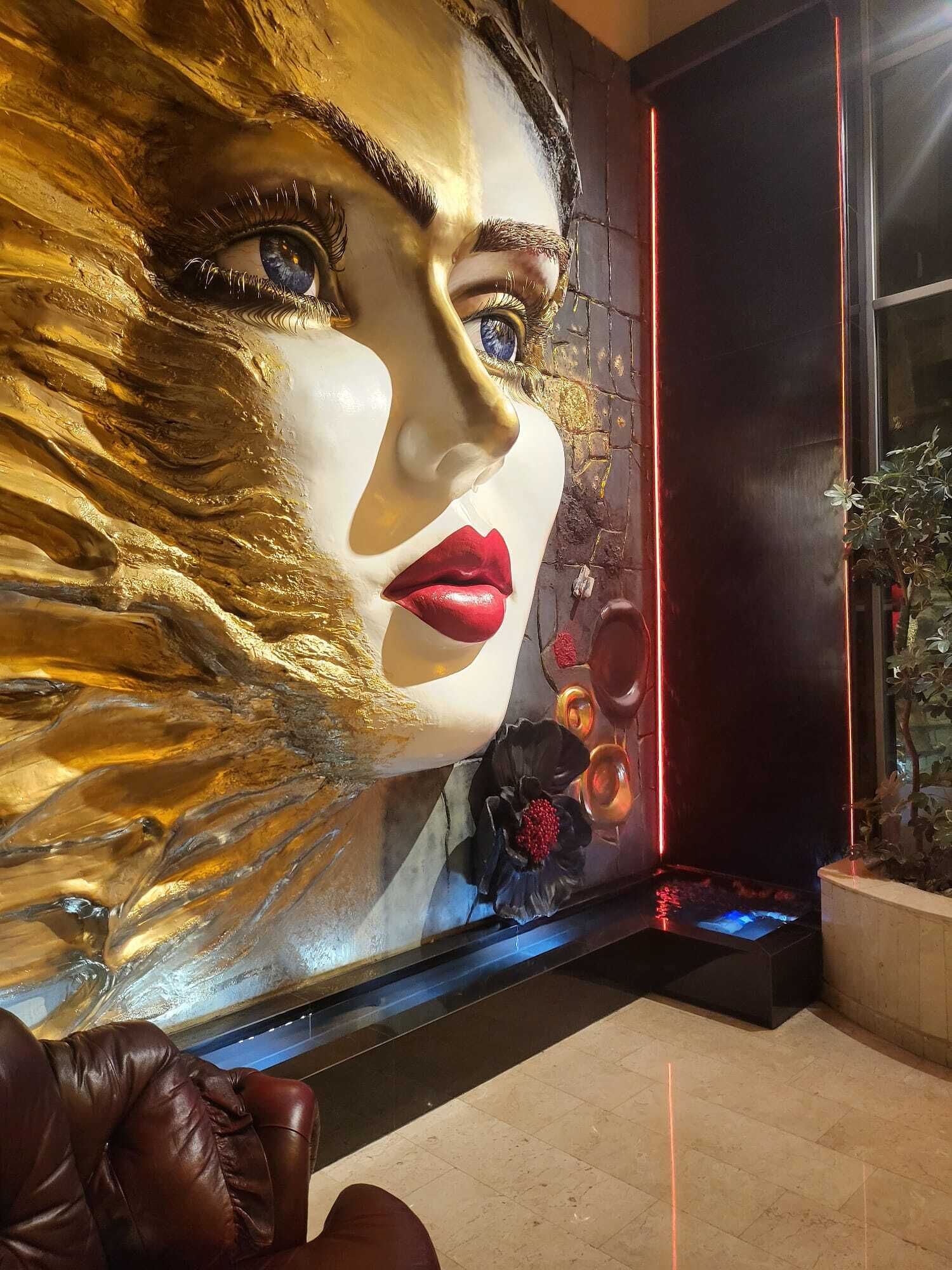 35-inch LCD TV with cable channels, printers