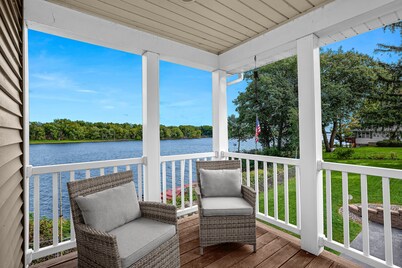 Waterfront Home with HOT TUB, Large Dock, Game Room, Movie Theater