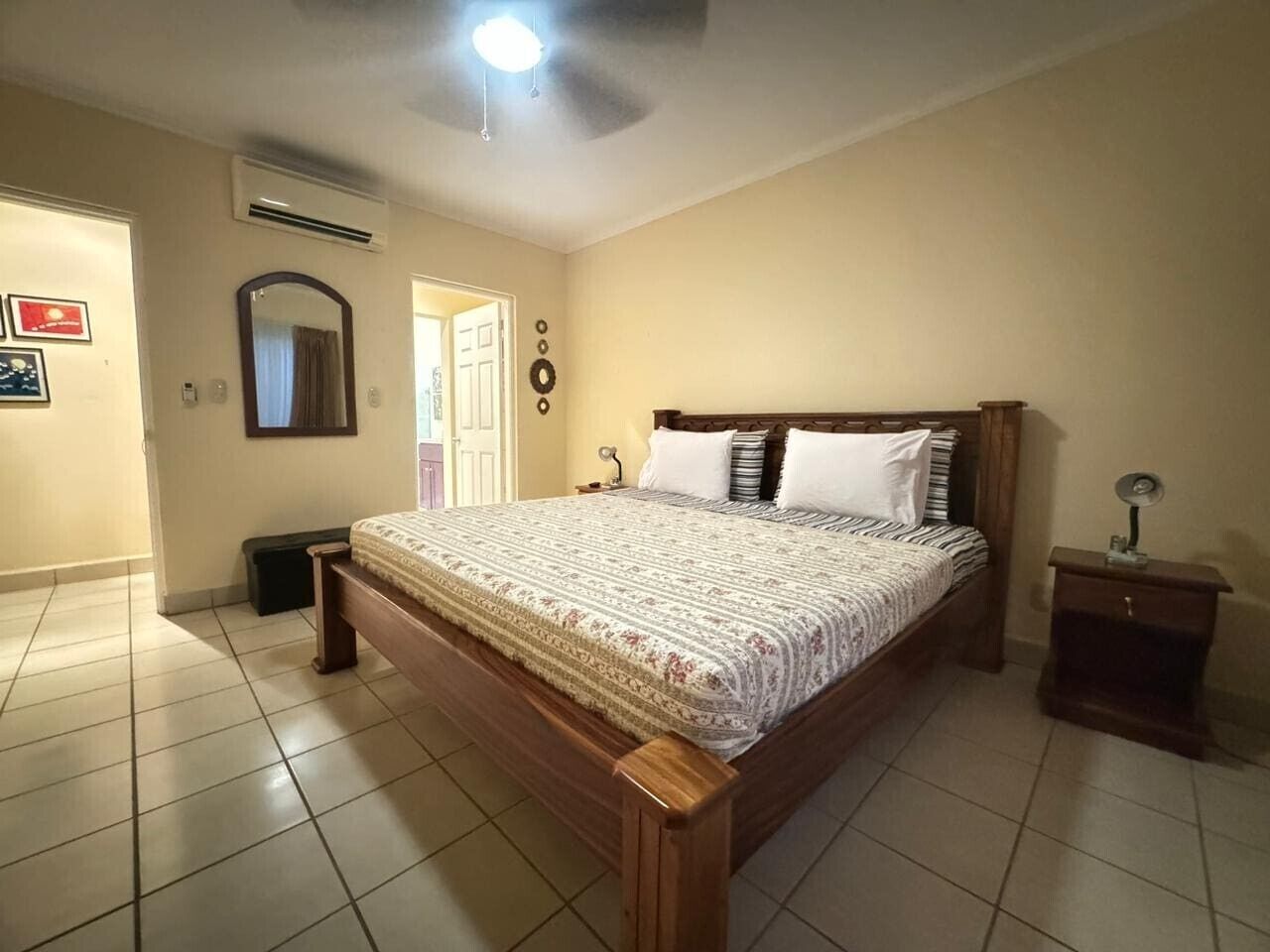2 bedrooms, desk, free WiFi, bed sheets