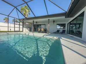 Piscine chauffée