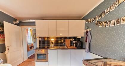 gemütliche Ferienwohnung im 50er Jahre Stil in Bielefeld. Mit Flipper & Beamer!