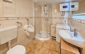 Regadera y secadora de cabello 