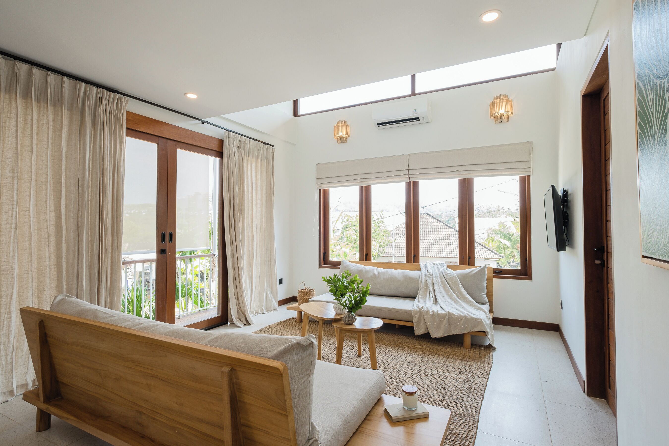 Villa Luxe, vue jardin | Coin séjour