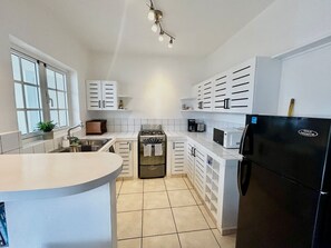 Fridge, microwave, oven, stovetop - PROMO Beachfront sunsets with Starlink WIFI (Las Terrenas)