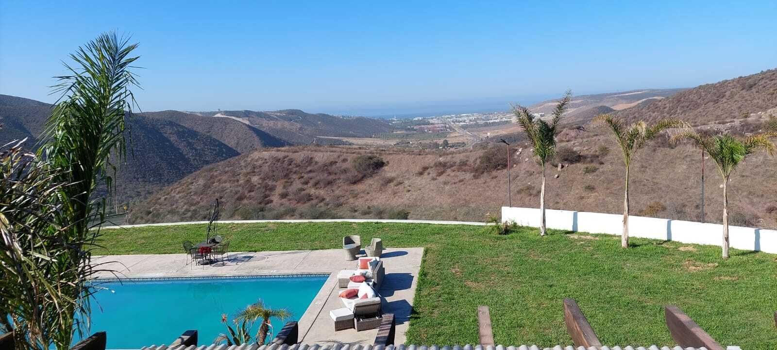 Alberca al aire libre 