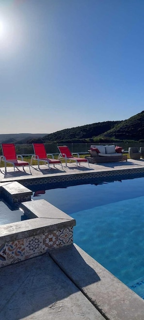 Outdoor pool - Cabañas hermosa vista Oceano-Montaña (Ensenada)
