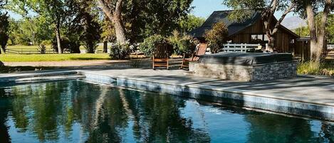 Außenpool, beheizter Pool