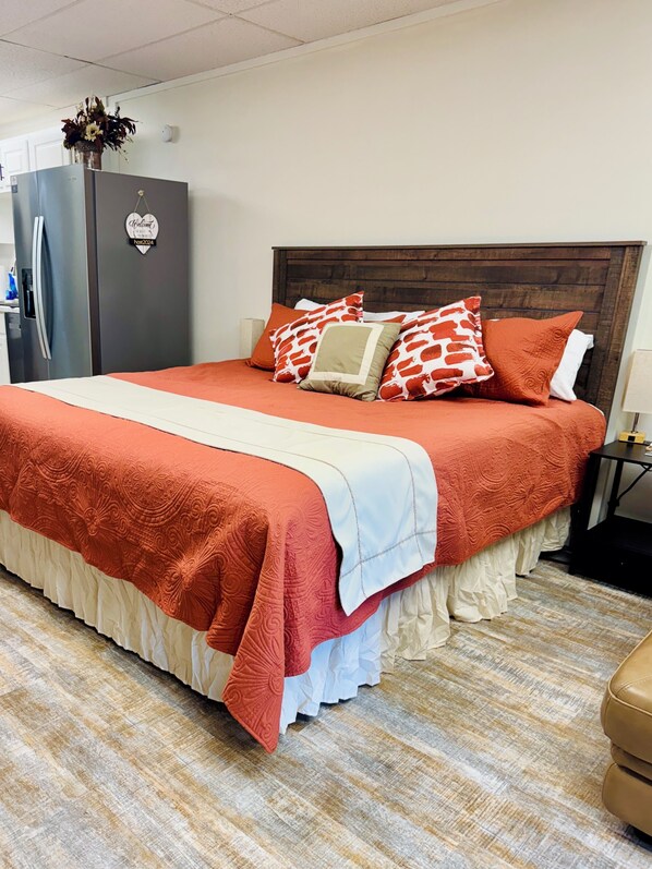 1 chambre, fer et planche à repasser, Wi-Fi, draps fournis