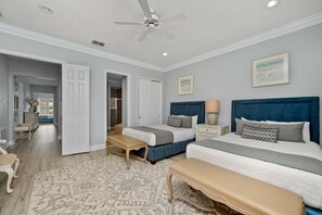 5 bedrooms, desk, iron/ironing board, free WiFi
