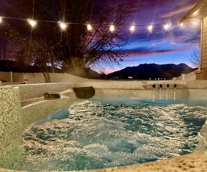 屋外スパ浴槽