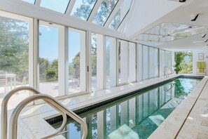 Una piscina climatizada