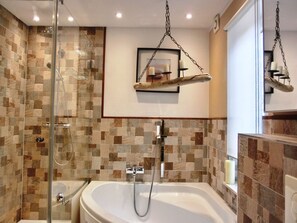 Shower, hair dryer