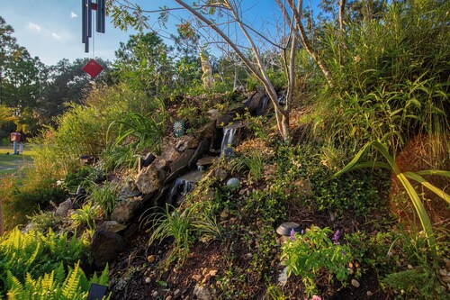 Waterfall Suite at Zen at the Palms with a Private Hot Tub by the Waterfall!