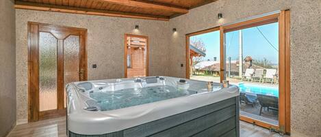 Blick von der Unterkunft