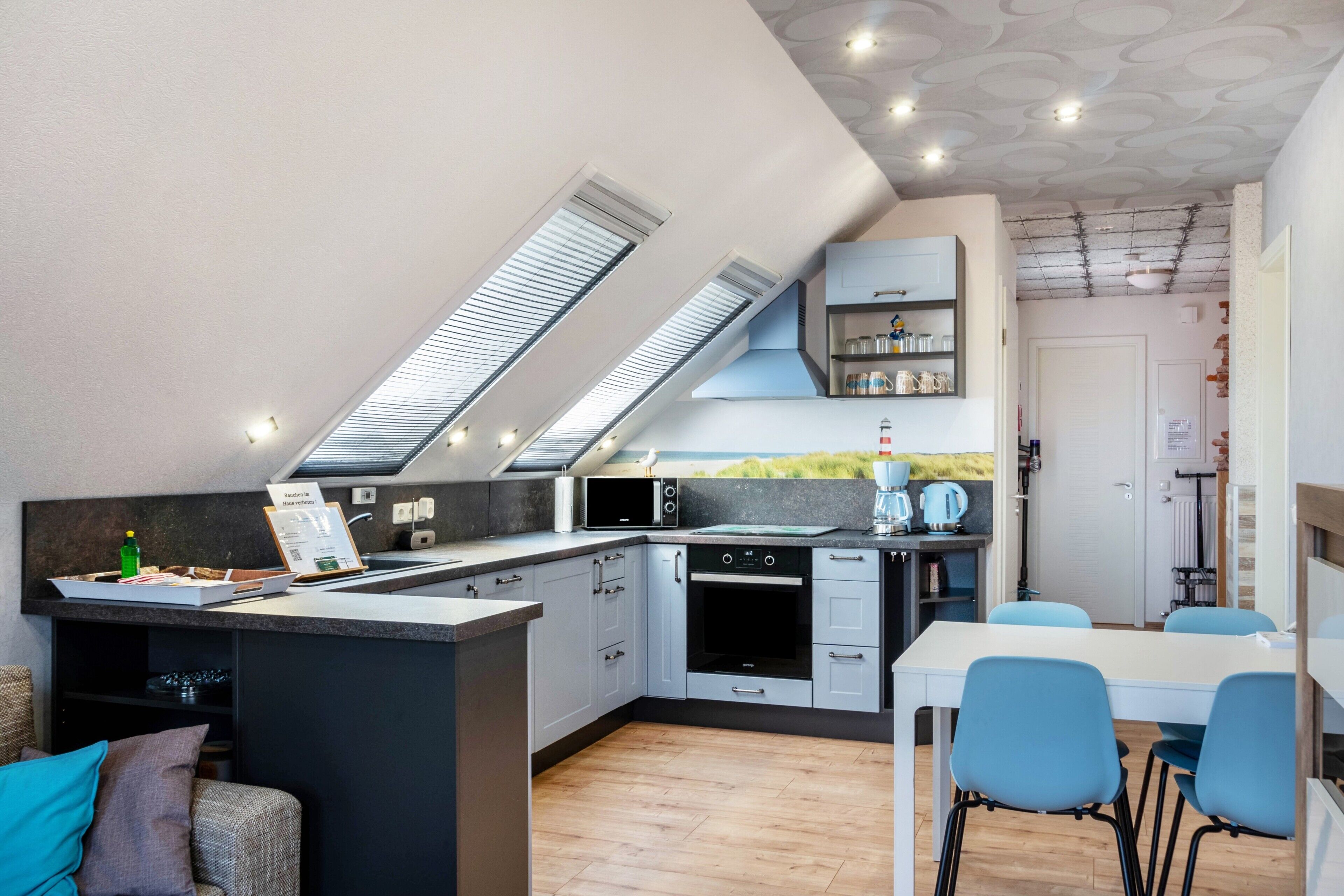 Kühlschrank, Ofen, Herdplatte, Geschirrspüler