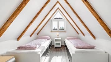 2 bedrooms, iron/ironing board, free WiFi, bed sheets