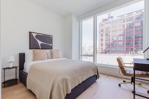 1 chambre, fer et planche Ă repasser, Wi-Fi, draps fournis