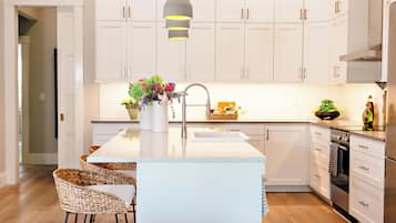 Oven, stovetop, dishwasher