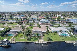 Exterior - Canal-Front Home w/ Boat Lift in Cape Coral! (Cape Coral)