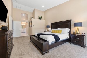 5 bedrooms, iron/ironing board, free WiFi, bed sheets