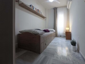 2 sovrum, strykjärn/strykbräda, resesäng och wi-fi