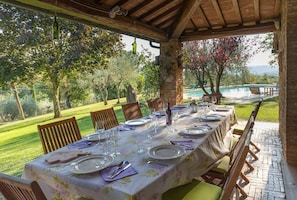 Dining - Villa Poggiospinoso - Lucignano ,Tuscany (Lucignano)