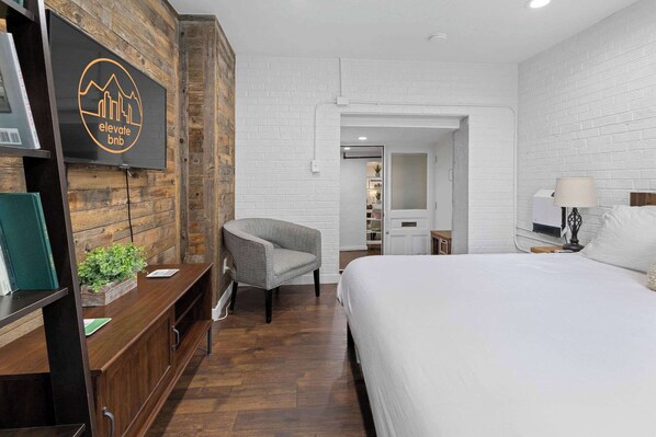 4 bedrooms, iron/ironing board, travel crib, WiFi