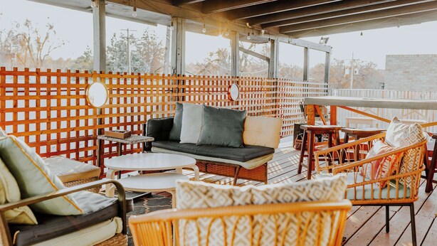 Terrace/patio - Cozy and Chic apartment close to everything in Wheat Ridge! (Wheat Ridge)