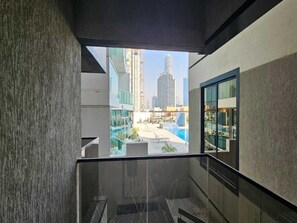 Uitzicht vanuit accommodatie