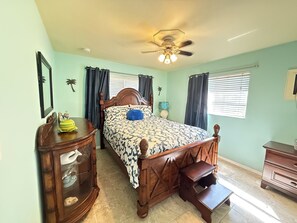 1 soverom, strykejern/-brett, wi-fi (inkludert) og sengetøy