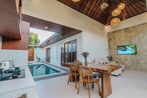 Family Villa | Private kitchen - Ganesha Villa (Ubud)