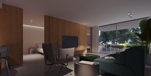 Living area - Villa Di Arte - Deluxe Apartment 01. (Tucepi)