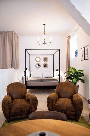 Living area - Loft Sikelio - Palazzo Sottil (Noto)