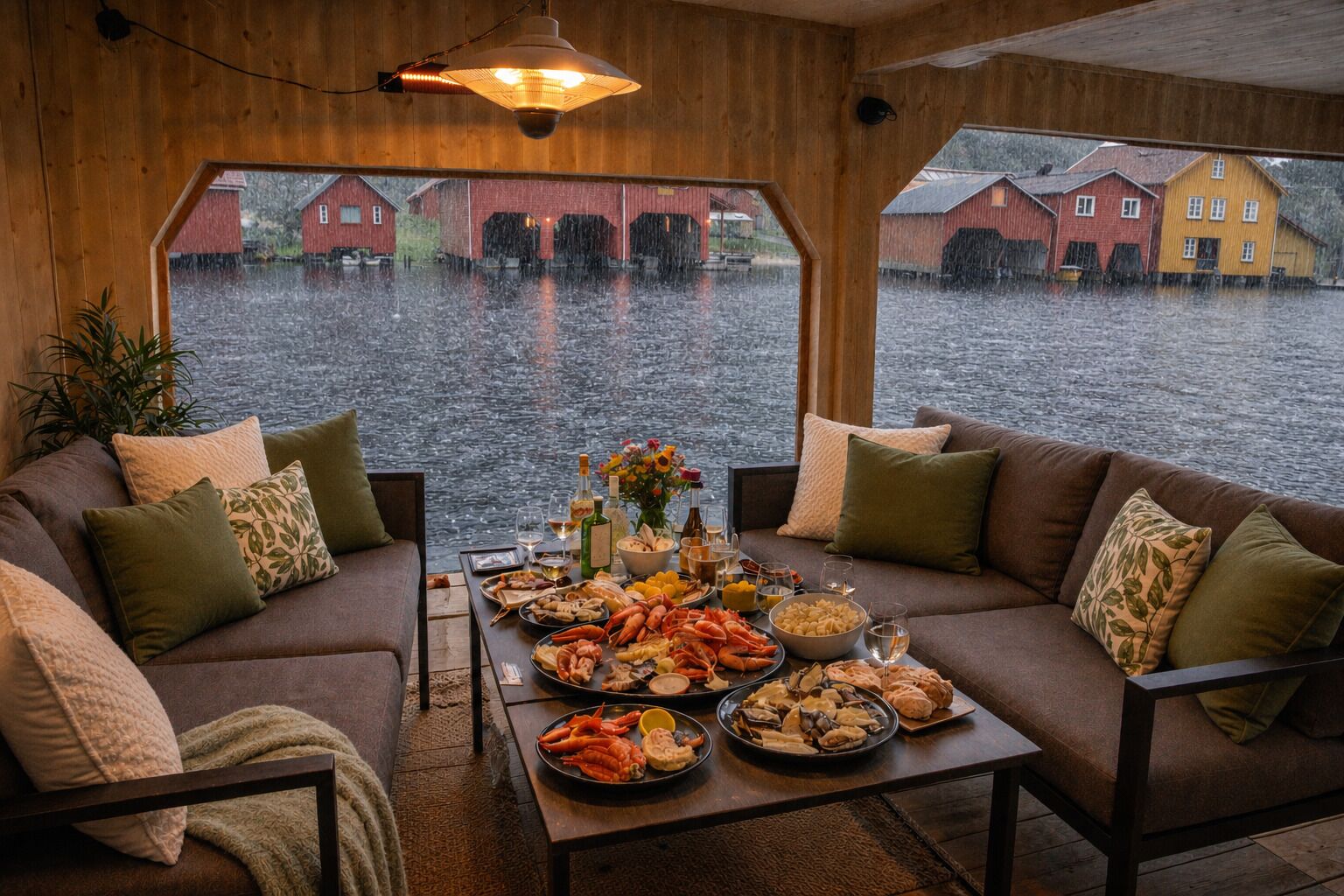 Ulkoruokailutilat