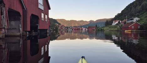 Blick von der Unterkunft