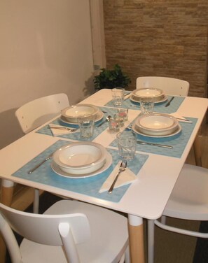 Ferienhaus, 1 Schlafzimmer, Terrasse | Speisen