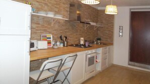 Huis, 1 slaapkamer, patio | Interieur