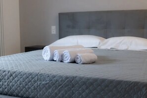 2 chambres, fer et planche à repasser, Wi-Fi, draps fournis