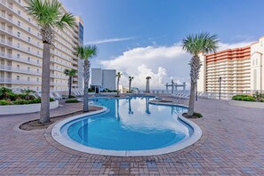 Opvarmet pool
