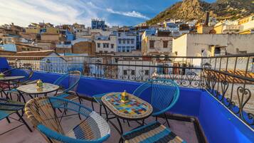 Terrasse sur le toit