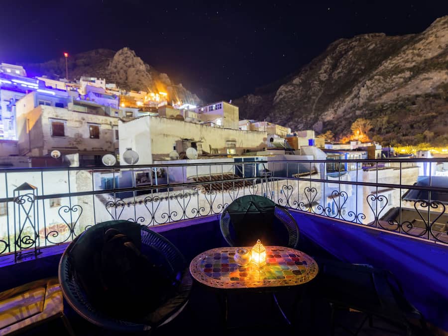 Terraza en la azotea