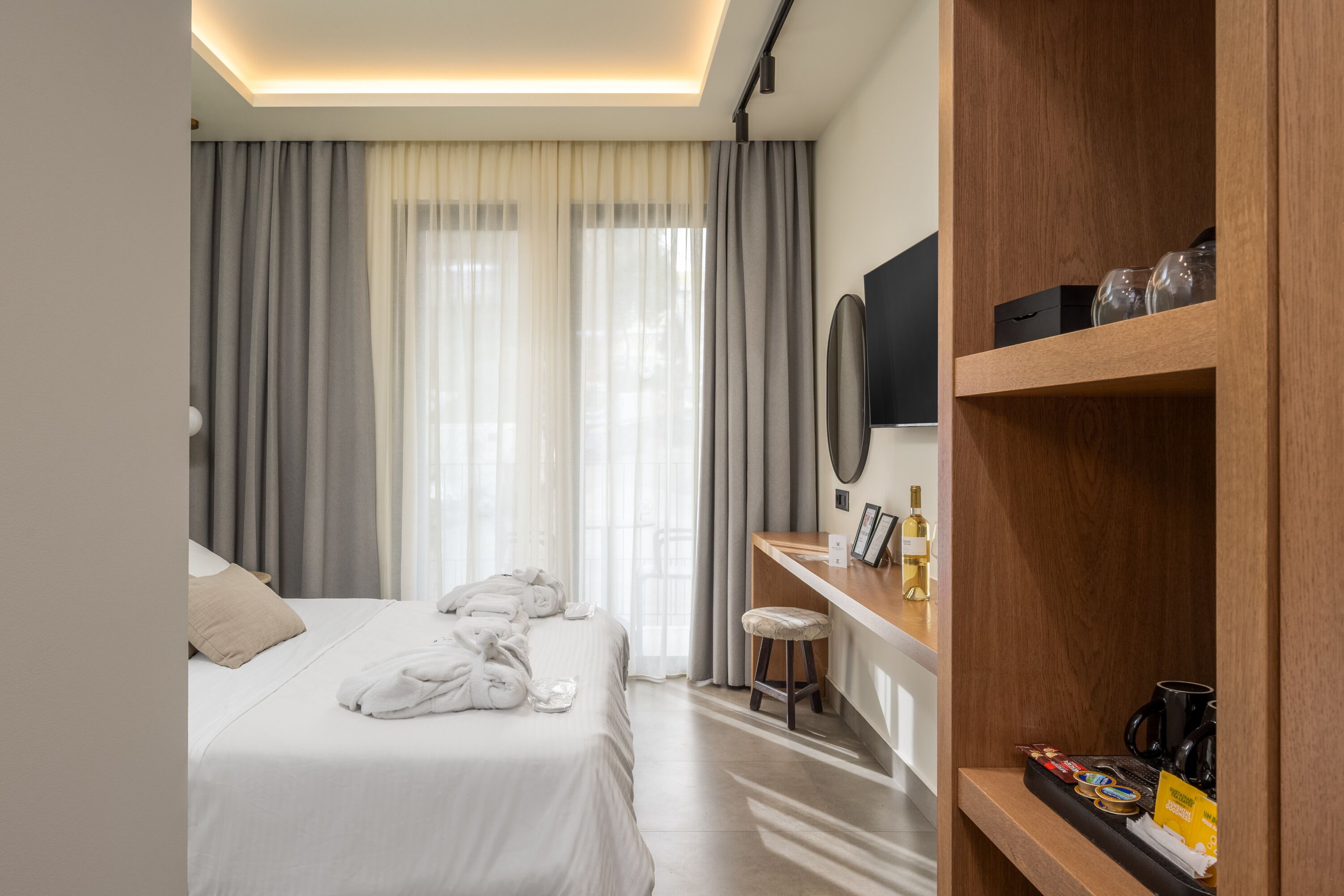 베이직룸 | 1 개의 침실, 객실 내 금고, 노트북 작업 공간, 암막 커튼